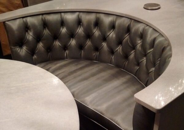 Curved Kitchen Island Bench Seating